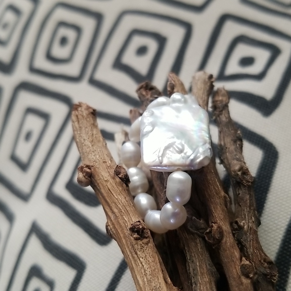 Natural Pearl Ring - Picture 4 of 10